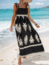 smocked-printed-wide-strap-maxi-dress OhSoStyled - Sophia's Style in Black-4