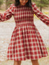 plaid-smocked-long-sleeve-mini-dress-OhSoStyled-Sophia's-Style-3