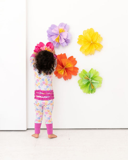 korrie-dots-bamboo-ruffle-convertible-footie- at Sophia's Style-6