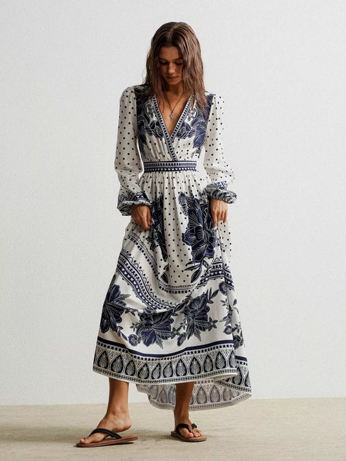 floral-print-long-sleeve-maxi-dress-OhSoStyled-Sophia's-Style-3