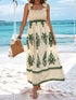 smocked-printed-wide-strap-maxi-dress OhSoStyled - Sophia's Style in Moss-13