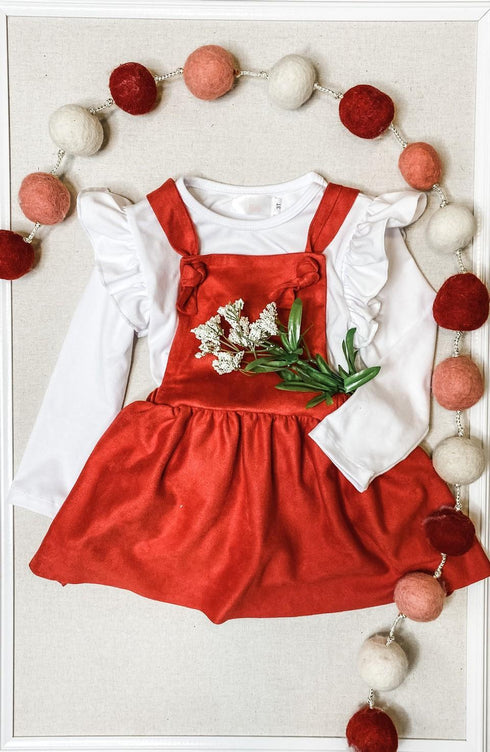 white-l-s-ruffle-tee Mila & Rose - Sophia's Style--12-24M--2