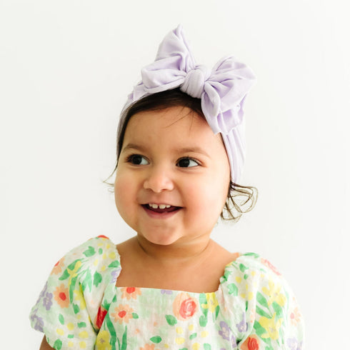 fab-bow-lous®-light-orchid Baby Bling Bows clips headbands - Sophia's Style-