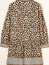 leopard-print-striped-patchwork-3-4-sleeve-loose-mini-dress-OhSoStyled-Sophia's-Style-4