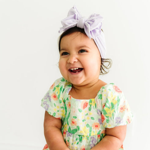 fab-bow-lous®-light-orchid Baby Bling Bows clips headbands - Sophia's Style-