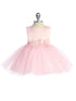 Baby Girls Tulle Charming Flower Girl Dress 0M-24M