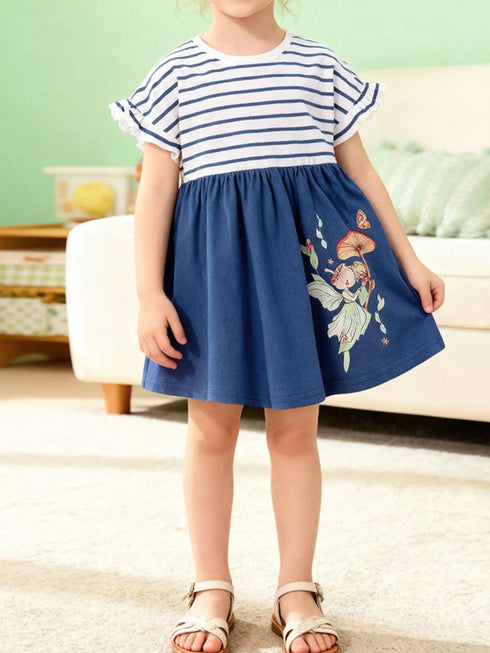 childrens-striped-fairy-casual-dress-ohso-kids-sophias-style-2