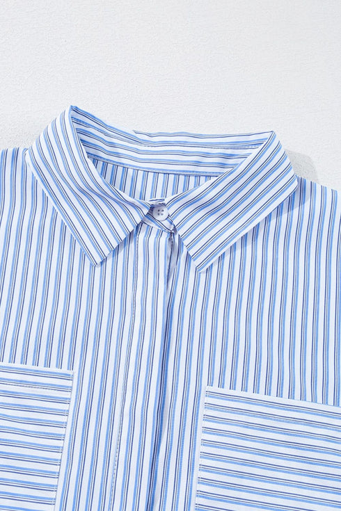 stripe-bubble-sleeve-chest-pockets-shirt-dress OhSoStyled - Sophia's Style-5