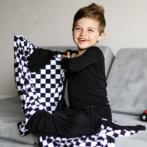 black-dream-set Dream-Big-Little-Co-pajama-baby-blanket