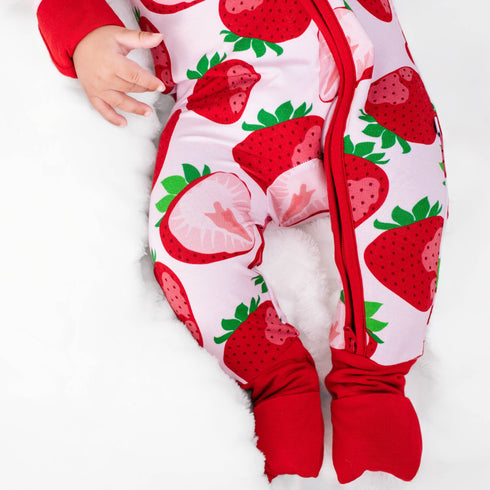berry-sweet-strawberry-romper Big Dreams Little Jammie Session Sophia's Style-6