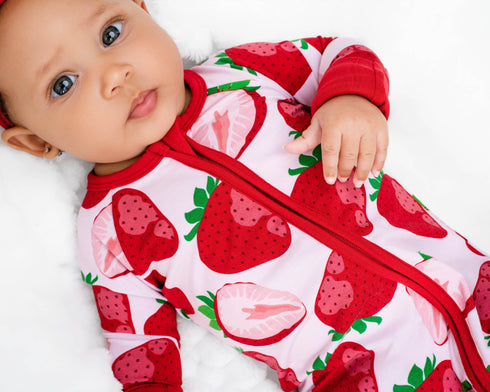 berry-sweet-strawberry-romper Big Dreams Little Jammie Session Sophia's Style-4