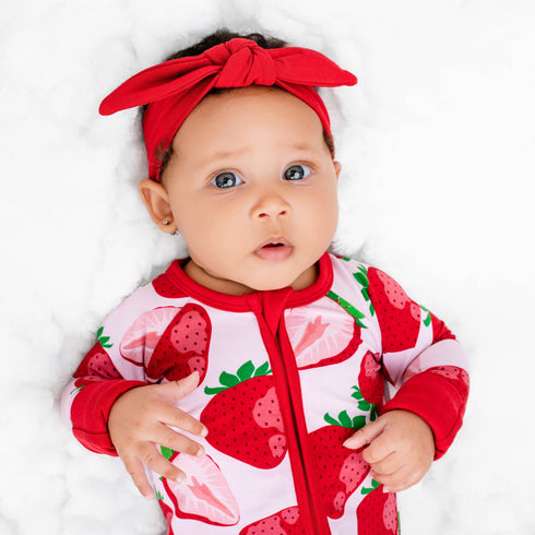 berry-sweet-strawberry-romper Big Dreams Little Jammie Session Sophia's Style-5