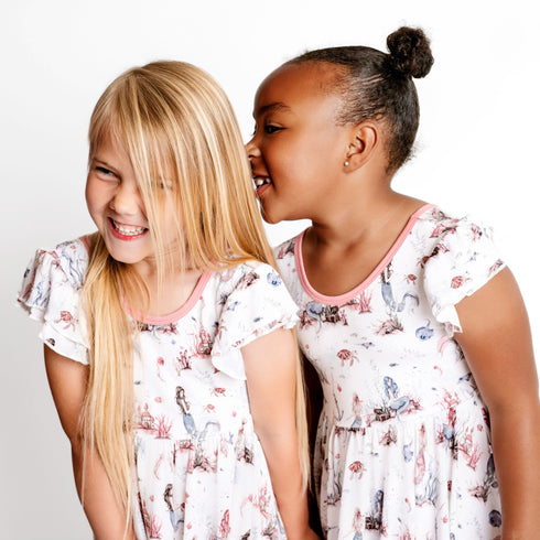 mermaid-cove-short-sleeve-big-kid-twirl-dress Big Dreams Little Jammie Session Sophia's Style-5