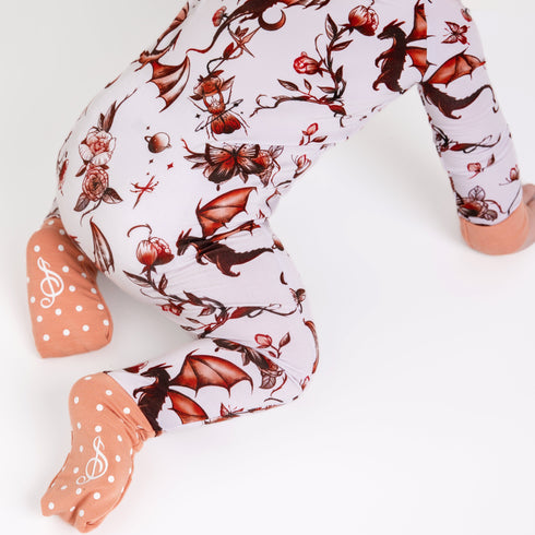 dreaming-with-dragons-romper Big Dreams Little Jammie Session Sophia's Style-2