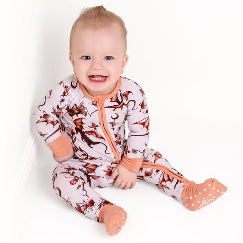 dreaming-with-dragons-romper Big Dreams Little Jammie Session Sophia's Style-3