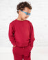 burgundy-kids-jogger-set Big Dreams Little Jammie Session Sophia's Style-4