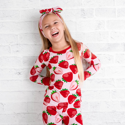 berry-sweet-strawberry-long-sleeve-pjs Big Dreams Little Jammie Session Sophia's Style-3