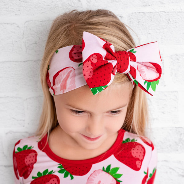 berry-sweet-strawberry-bow Big Dreams Little Jammie Session Sophia's Style-1
