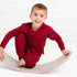 burgundy-kids-jogger-set Big Dreams Little Jammie Session Sophia's Style-6