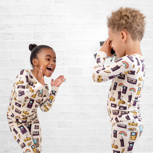 90s-retro-long-sleeve-pjs Big Dreams Little Jammie Session Sophia's Style-1