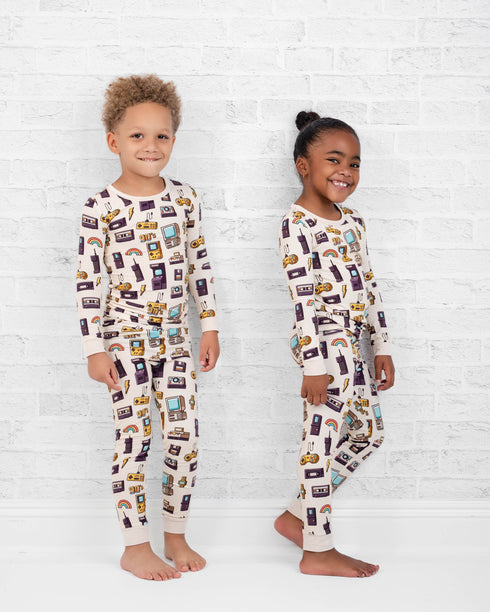 90s-retro-long-sleeve-pjs Big Dreams Little Jammie Session Sophia's Style-3