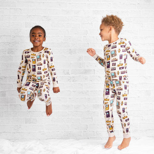 90s-retro-long-sleeve-pjs Big Dreams Little Jammie Session Sophia's Style-5