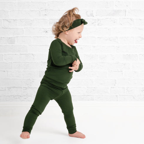 emerald-long-sleeve-pjs Big Dreams Little Jammie Session Sophia's Style-3