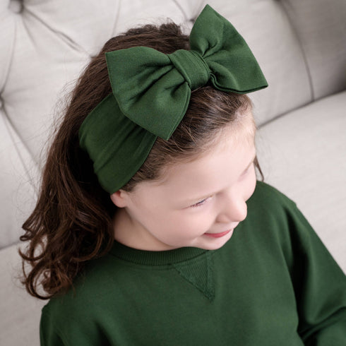 emerald-bow Big Dreams Little Jammie Session Sophia's Style-1