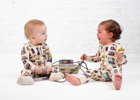 90s-retro-romper Big Dreams Little Jammie Session Sophia's Style-5