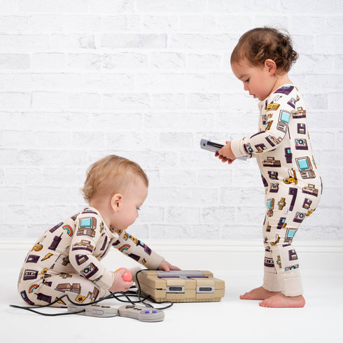 90s-retro-romper Big Dreams Little Jammie Session Sophia's Style-7