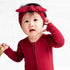 burgundy-bow Big Dreams Little Jammie Session Sophia's Style-2