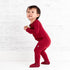 burgundy-romper Big Dreams Little Jammie Session Sophia's Style-6
