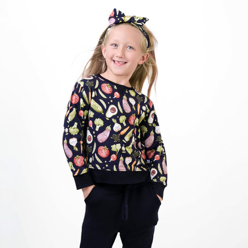 love-you-veggie-much-kids-jogger-set Big Dreams Little Jammie Session Sophia's Style-1