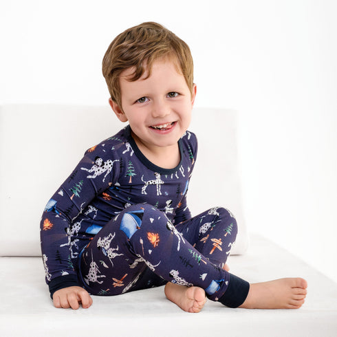 ruffin-it-long-sleeve-pjs Big Dreams Little Jammie Session Sophia's Style-1
