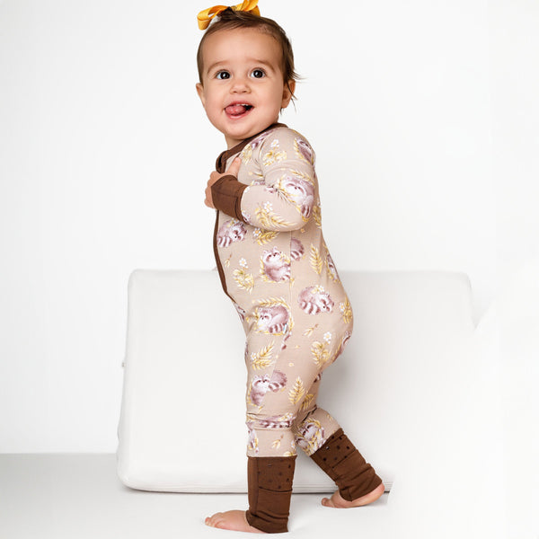 raccoon-rascals-romper Big Dreams Little Jammie Session Sophia's Style-1