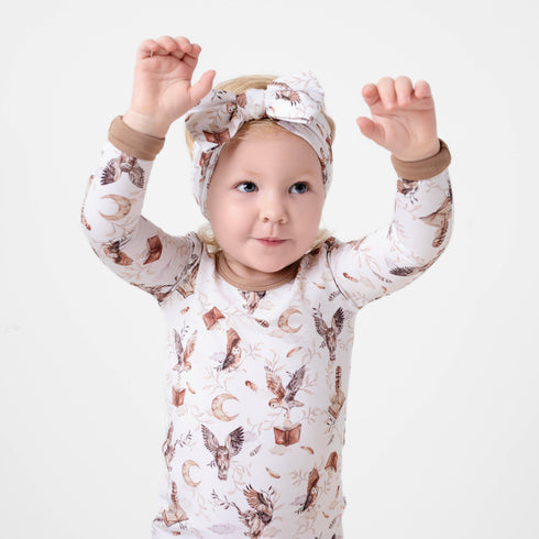 feathers-and-fables-owl-tencel™-modal-long-sleeve-pjs Big Dreams Little Jammie Session Sophia's Style-3