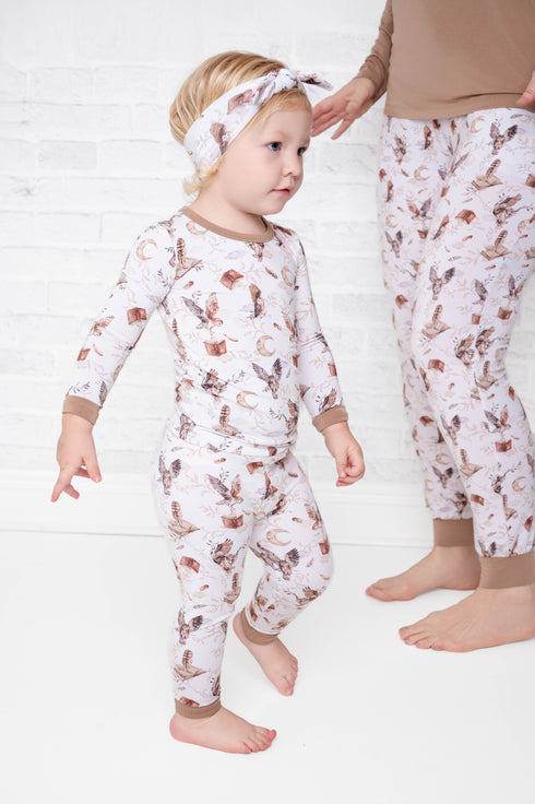 feathers-and-fables-owl-tencel™-modal-long-sleeve-pjs Big Dreams Little Jammie Session Sophia's Style-2