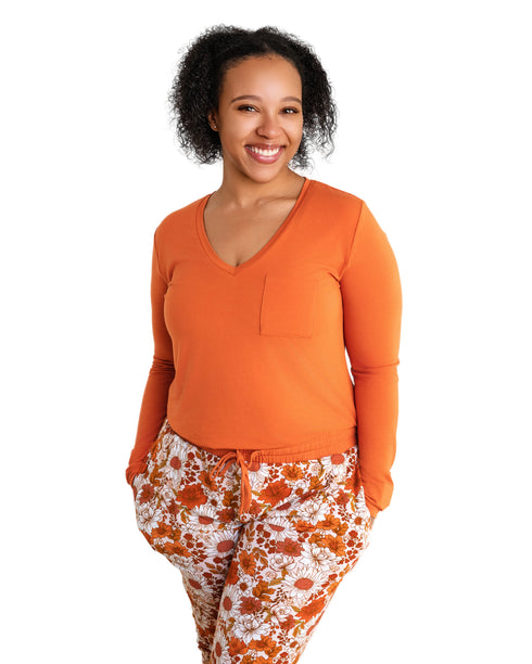 falling-for-florals-womens-jogger-pants Big Dreams Little Jammie Session Sophia's Style-3