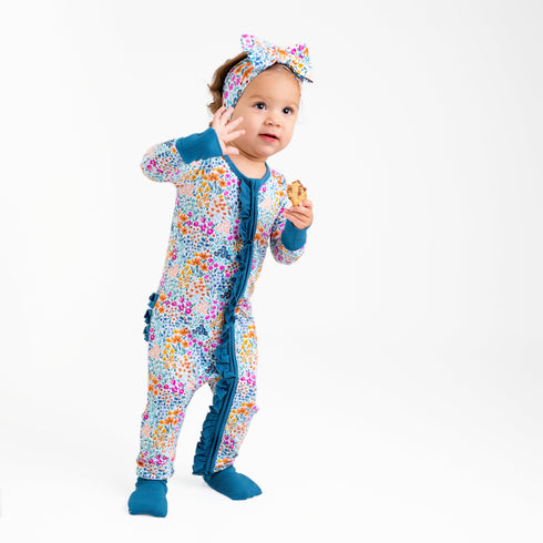 whispering-wildflowers-ruffle-romper Big Dreams Little Jammie Session Sophia's Style-7