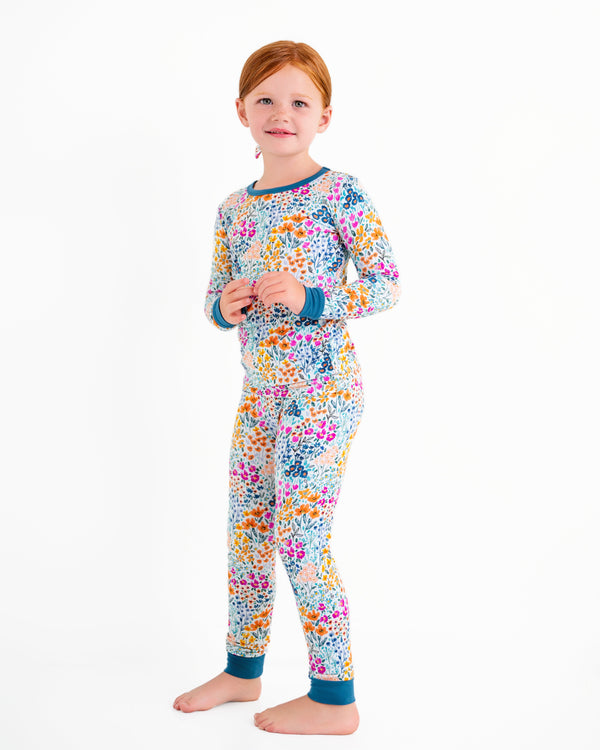 whispering-wildflowers-long-sleeve-pjs Big Dreams Little Jammie Session Sophia's Style-1