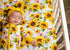 suns-and-roses-sunflowers-crib-sheet Big Dreams Little Jammie Session Sophia's Style-1