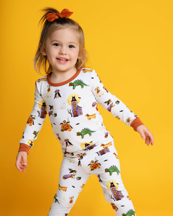howl-o-ween-dog-long-sleeve-pjs Big Dreams Little Jammie Session Sophia's Style-1