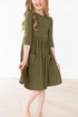 olive-pocket-twirl-dress Mila & Rose - Sophia's Style--4T--5