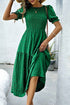 smocked-puff-sleeve-midi-dress-Sophia's Style-3