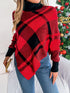 plaid-turtleneck-batwing-sleeve-sweater-Sophia's Style-3