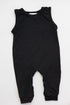 black-tank-one-piece-jogger Mila & Rose - Sophia's Style-Black Tank One-Piece Jogger-0-3M--1