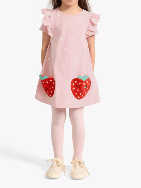 childrens-strawberry-applique-ruffle-sleeve-dress-ohso-kids-sophias-style-2