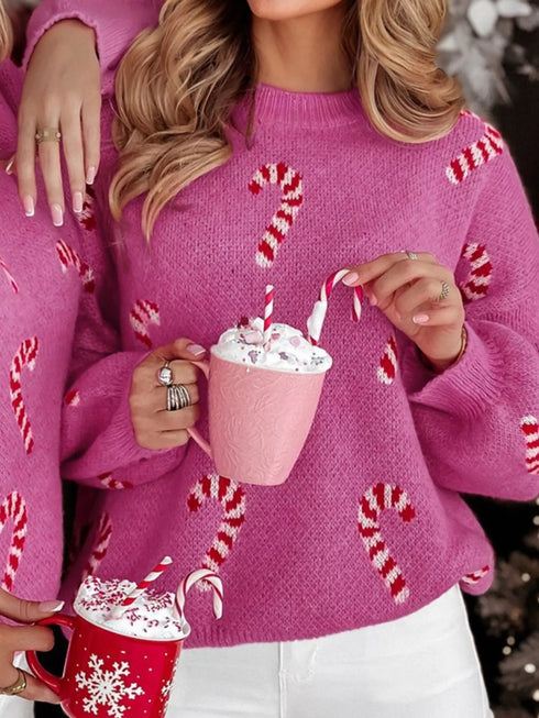 christmas-candy-cane-holiday-drop-shoulder-sweater-Sophia's Style-3