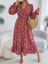 ruffled-floral-v-neck-flounce-sleeve-dress-OhSoStyled-Sophia's-Style-7