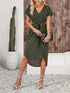 tied-surplice-short-sleeve-dress-Sophia's Style-2